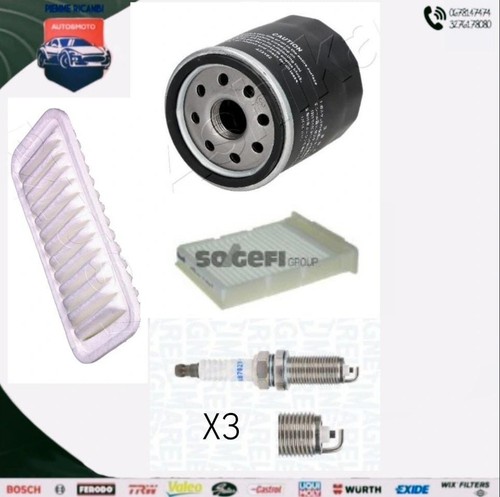Kit filtri motore candele - filtri, motore+3
