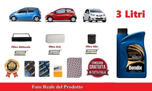 Kit filtri tagliando - kit, olio